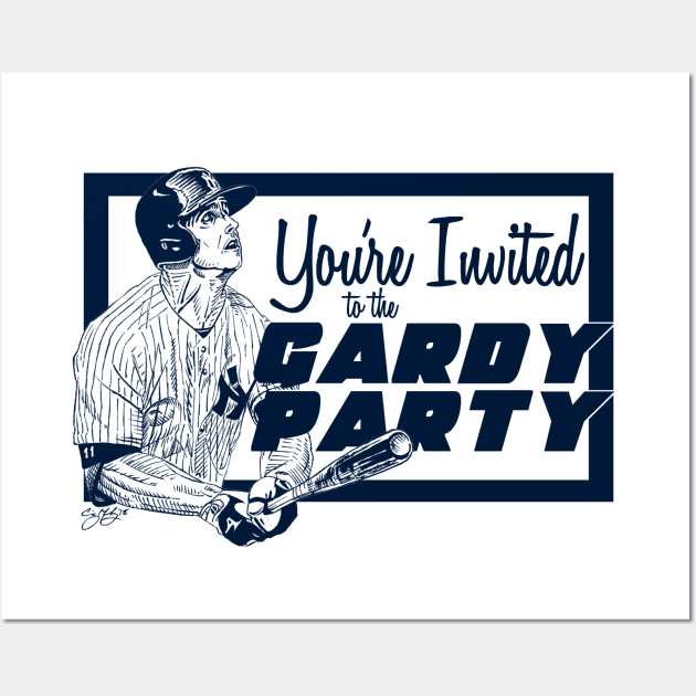 The Gardy Party Wall Art by CraigMahoney